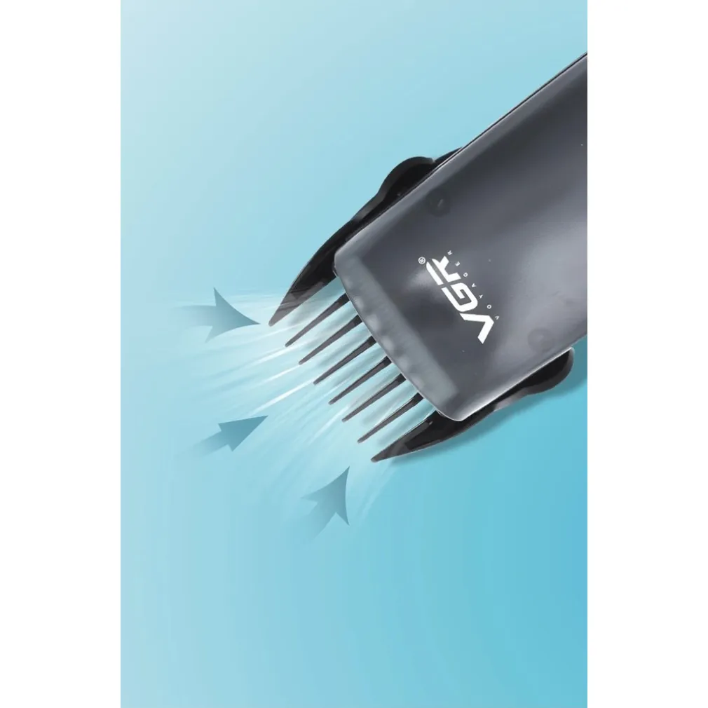 TAGLIACAPELLI BARBA RICARICABILE USB IMPERMEABILE SENZA FILI PROFESSIONALE V-233