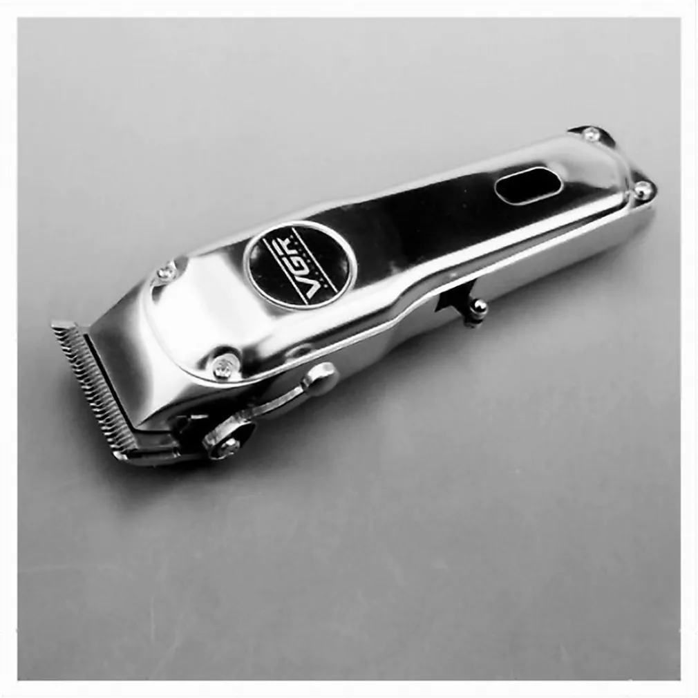 TAGLIACAPELLI BARBA SENZA FILI PROFESSIONALE RICARICA USB RASOIO VALIGETTA V-032