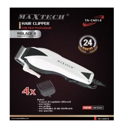 TAGLIACAPELLI CON FILO DA UOMO REGOLABILE PER CAPELLI BARBA PELI MAXTECH TA-CA014
