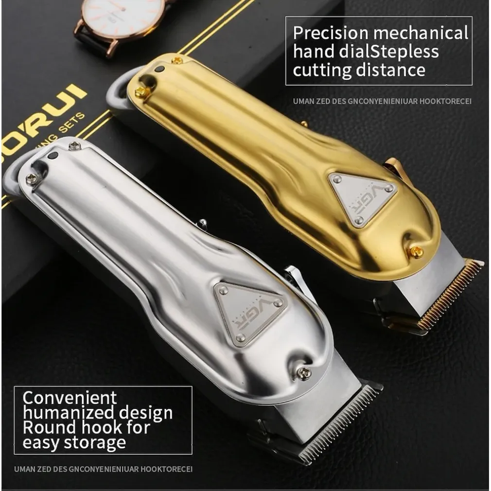 TAGLIACAPELLI ELETTRICO BATTERIA RICARICABILE PROFESSIONALE CON/SENZA CAVO V-133