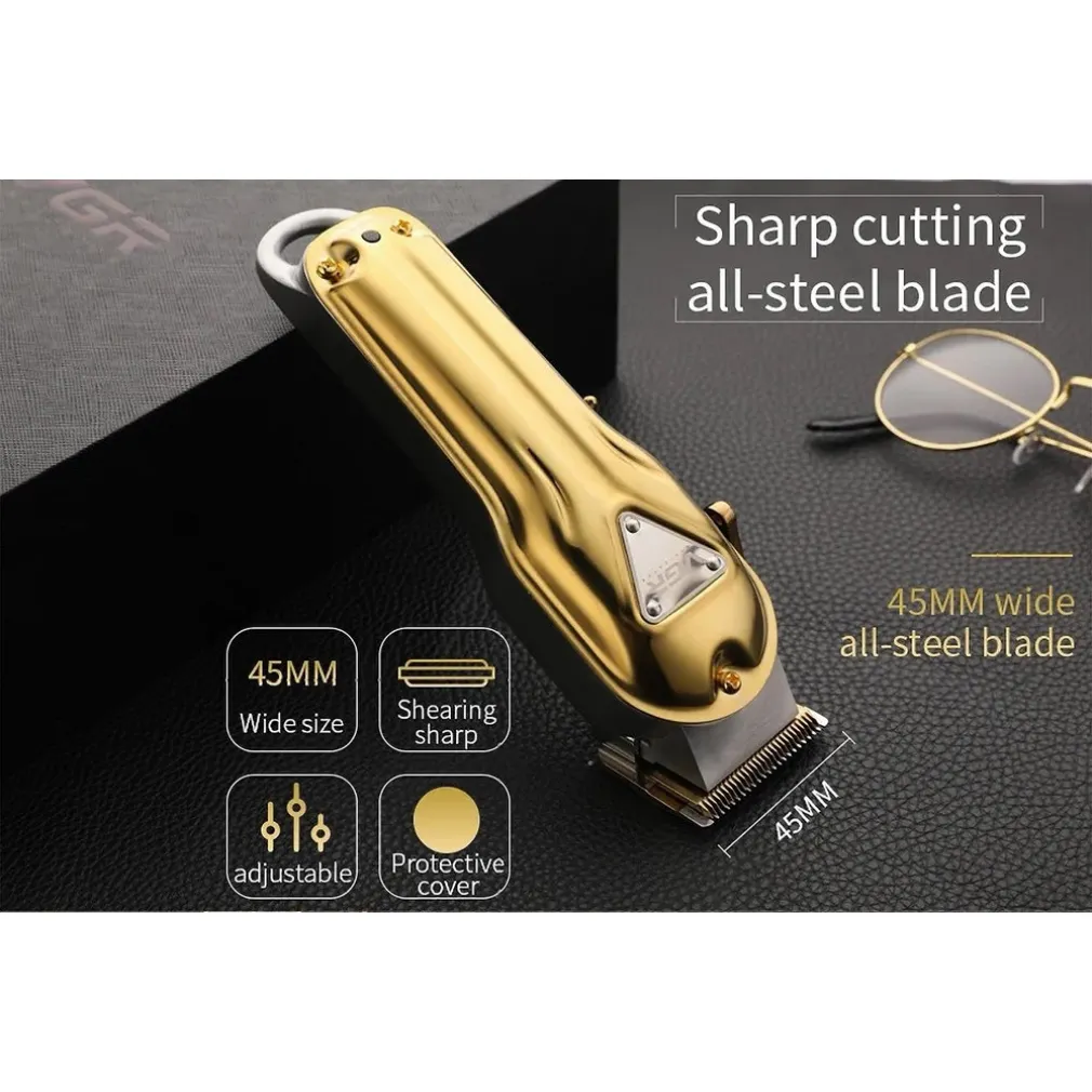 TAGLIACAPELLI ELETTRICO BATTERIA RICARICABILE PROFESSIONALE CON/SENZA CAVO V-133