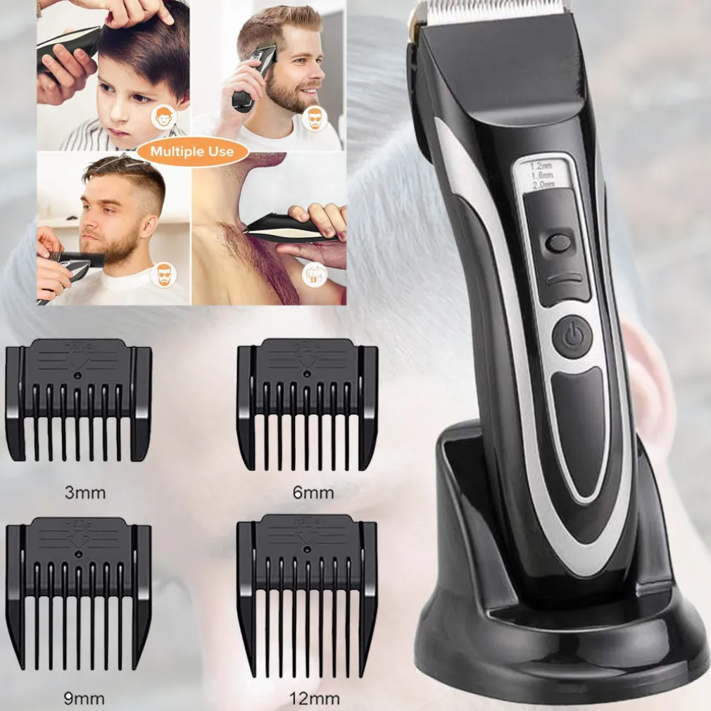 TAGLIACAPELLI ELETTRICO RICARICABILE RIFINITORE ERGONOMICO PROFESSIONALE Q-L7188