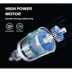 TAGLIACAPELLI PROFESSIONALE VGR V-127 LAMA IN ACCIAIO 8 PETTINI GUIDA CON FILO