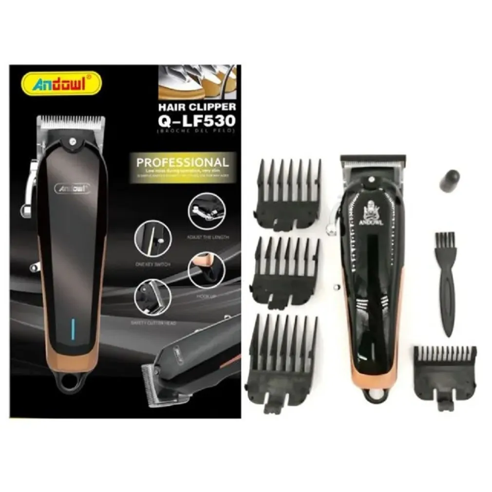 TAGLIACAPELLI PROFESSIONALE CLIPPER TRIMMER SILENZIOSO CON BATTERIA LED Q-LF530