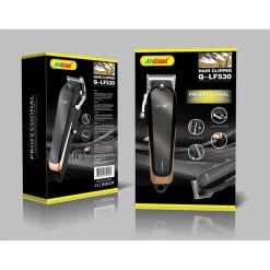 TAGLIACAPELLI PROFESSIONALE CLIPPER TRIMMER SILENZIOSO CON BATTERIA LED Q-LF530