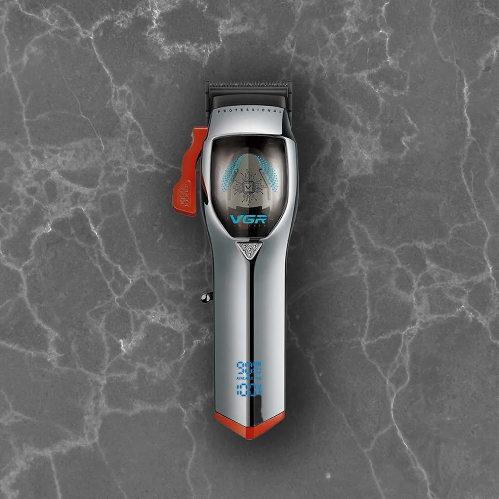 TAGLIACAPELLI PROFESSIONALE A BATTERIA SENZA FILI CON MOTORE MAGNETICO VGR V-647