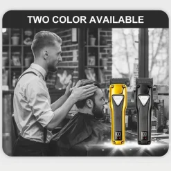 TAGLIACAPELLI PROFESSIONALE IN METALLO A BATTERIA DISPLAY DIGITALE USB VGR V137