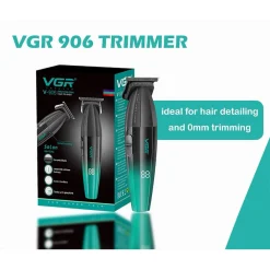 TAGLIACAPELLI PROFESSIONALE RIFINITORE CORDLESS LAMA A T DLC RICARICA USB V-906