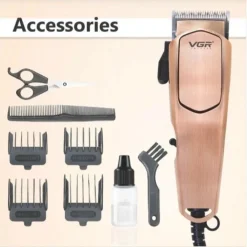 TAGLIACAPELLI PROFESSIONALE CON FILO TRIMMER PER UOMO ELETTRICO CLIPPERS V-131