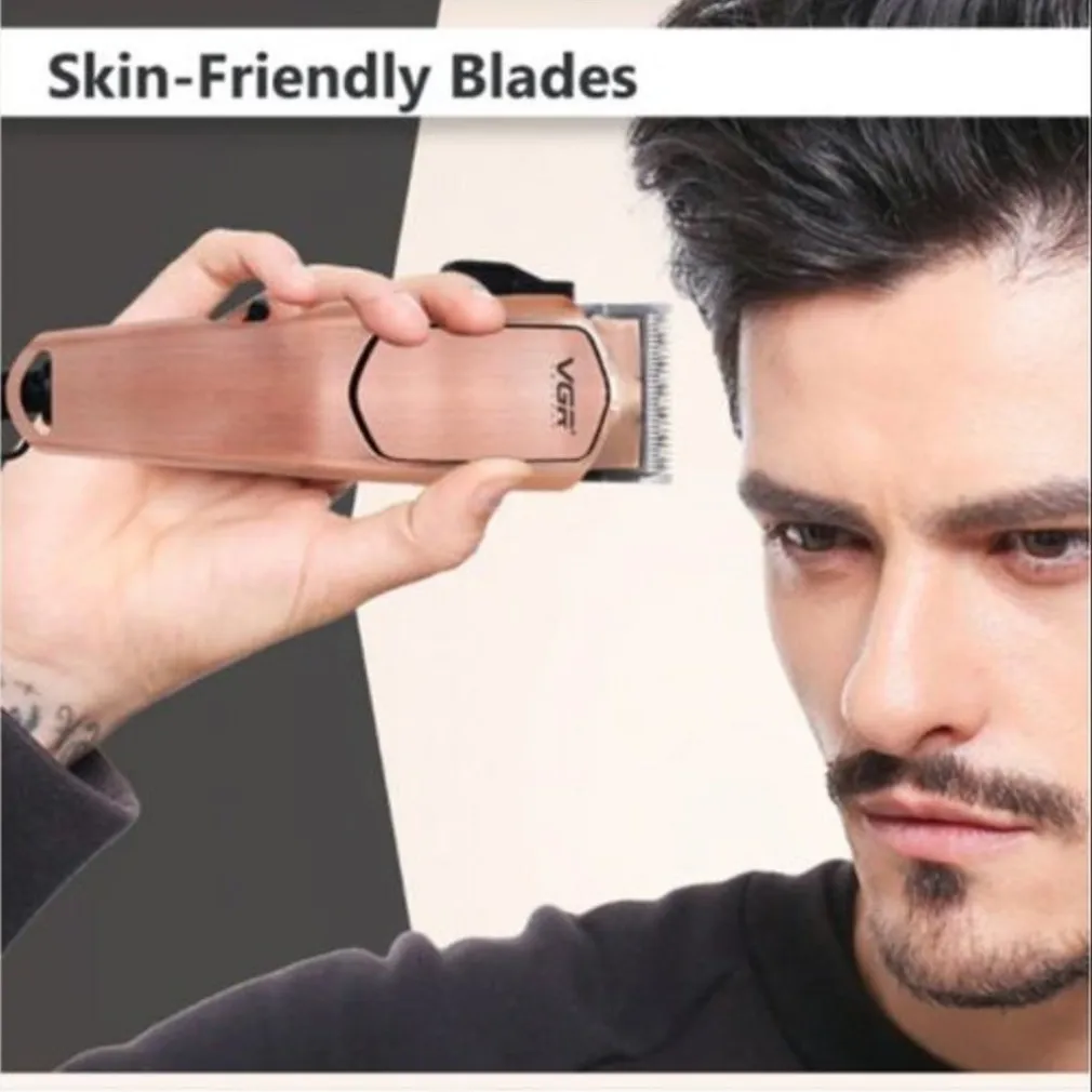 TAGLIACAPELLI PROFESSIONALE CON FILO TRIMMER PER UOMO ELETTRICO CLIPPERS V-131