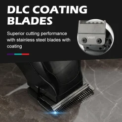 TAGLIACAPELLI PROFESSIONALE DA UOMO RICARICABILE USB INDICATORE LED RASOIO V-269