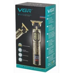 TAGLIACAPELLI PROFESSIONALE RICARICABILE SENZA FILI REGOLABARBA USB RASOIO V-073