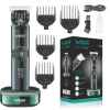 TAGLIACAPELLI PROFESSIONALE BARBA TRIMMER RICARICA RAPIDA CON PETTINI GUIDA V671
