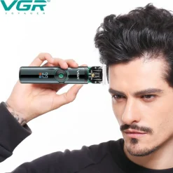 TAGLIACAPELLI PROFESSIONALE BARBA TRIMMER RICARICA RAPIDA CON PETTINI GUIDA V671