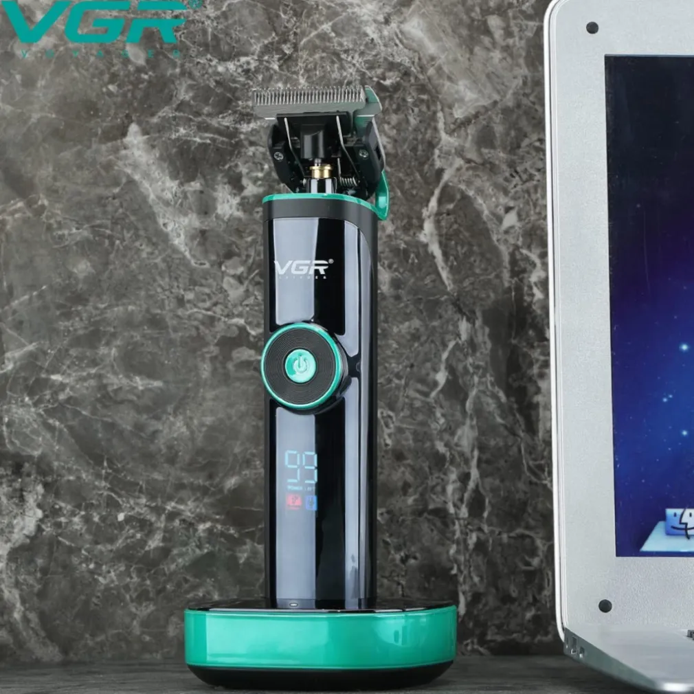 TAGLIACAPELLI PROFESSIONALE BARBA TRIMMER RICARICA RAPIDA CON PETTINI GUIDA V671