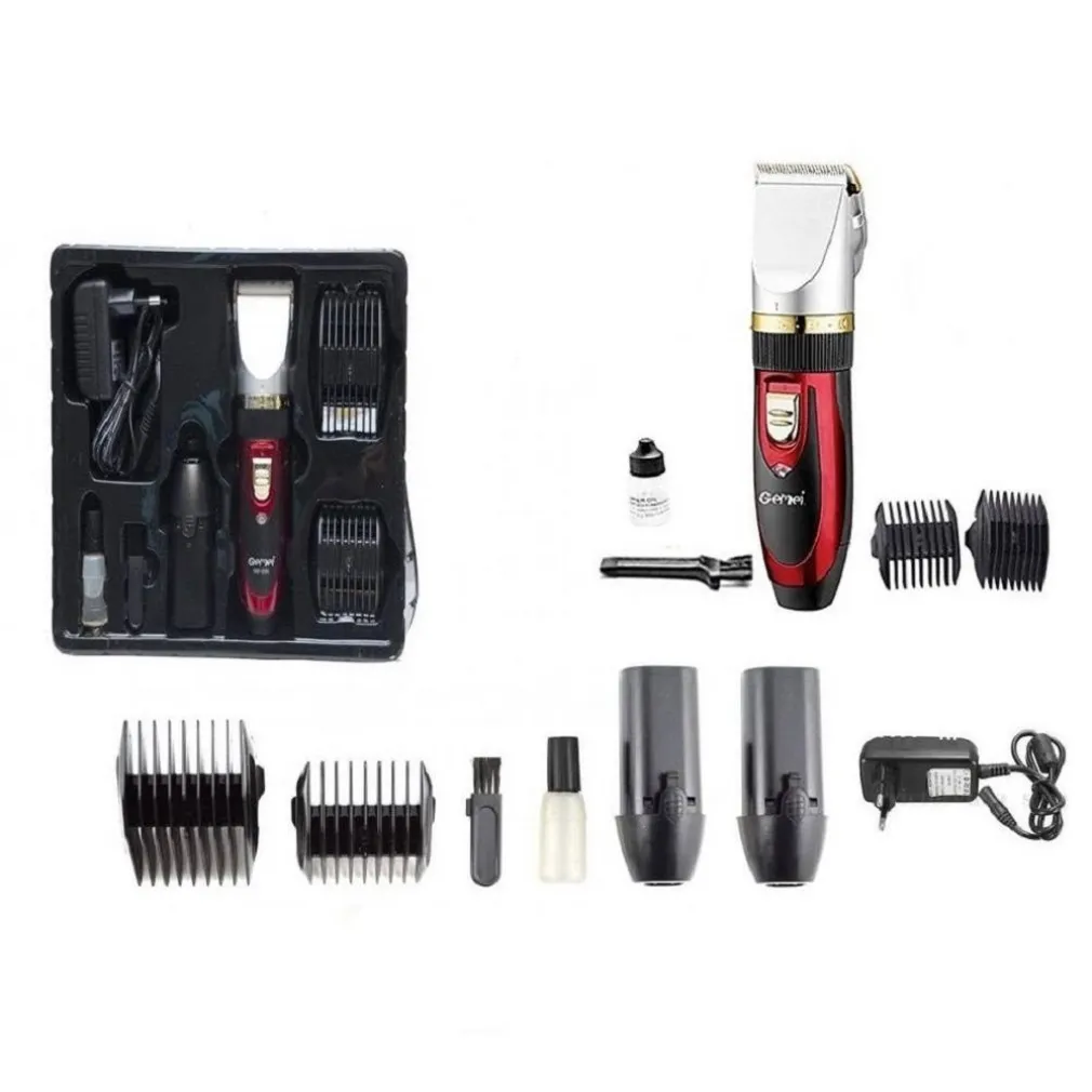 TAGLIACAPELLI PROFESSIONALE RASOIO ELETTRICO DOPPIA BATTERIA RICARICABILE GM-550