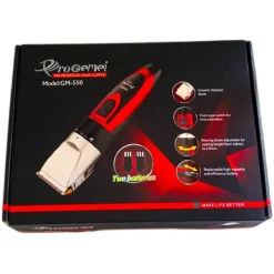 TAGLIACAPELLI PROFESSIONALE RASOIO ELETTRICO DOPPIA BATTERIA RICARICABILE GM-550