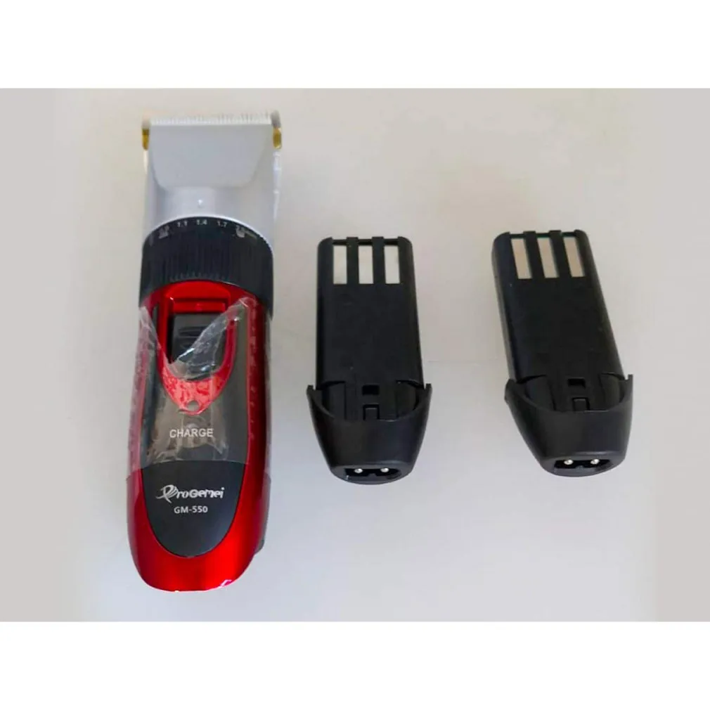 TAGLIACAPELLI PROFESSIONALE RASOIO ELETTRICO DOPPIA BATTERIA RICARICABILE GM-550