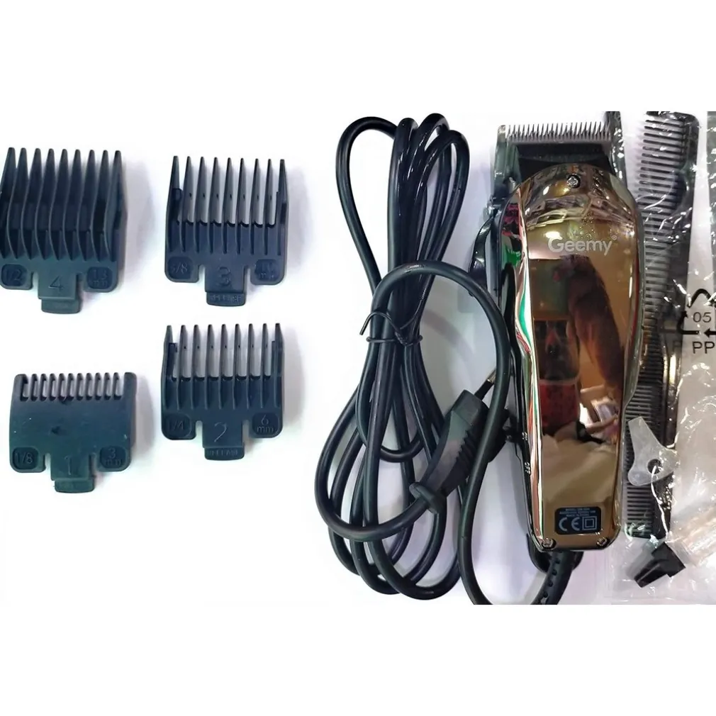 TAGLIACAPELLI PROFESSIONALE GM-1030 TRIMMER ELETTRICO CON FILO RASOIO PER UOMO