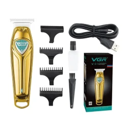 TAGLIACAPELLI PROFESSIONALE TAGLIABARBA UOMO TRIMMER A BATTERIA CORDLESS V-911