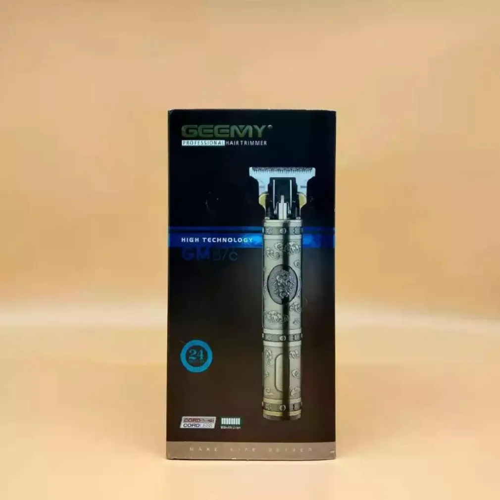 TAGLIACAPELLI PROFESSIONALE RICARICABILE SENZA FILI TRIMMER BARBA BAFFI GM-876