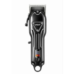 TAGLIACAPELLI PROFESSIONALE UOMO PORTATILE RICARICA USB DISPLAY DIGITALE V-051