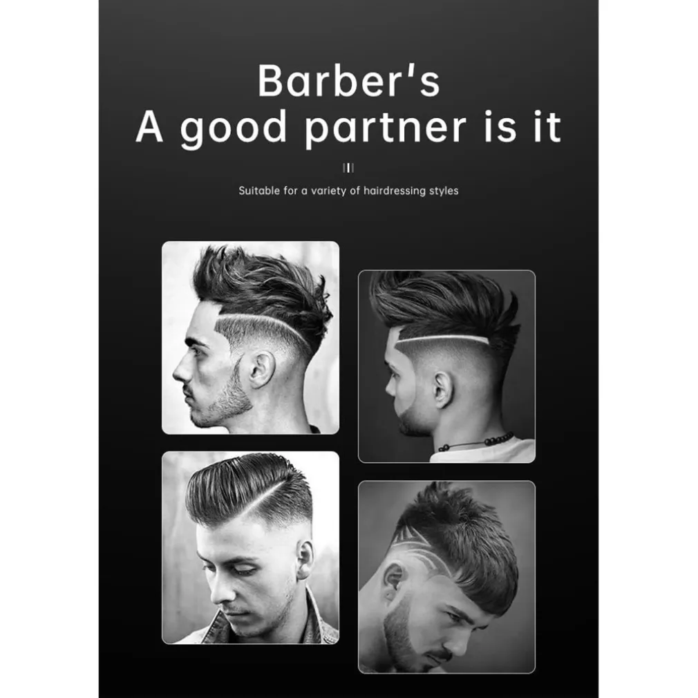 TAGLIACAPELLI PROFESSIONALE CON/SENZA FILO CON DISPLAY LED RASOIO USB VGR V-118