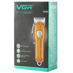 TAGLIACAPELLI PROFESSIONALE RICARICABILE CON 4 PETTINI REGOLABILI RASOIO V-117