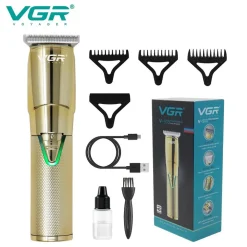 TAGLIACAPELLI PROFESSIONALE RICARICABILE ELETTRICO SENZA FILI REGOLABARBA V-903