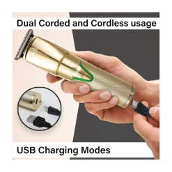 TAGLIACAPELLI PROFESSIONALE RICARICABILE ELETTRICO SENZA FILI REGOLABARBA V-903