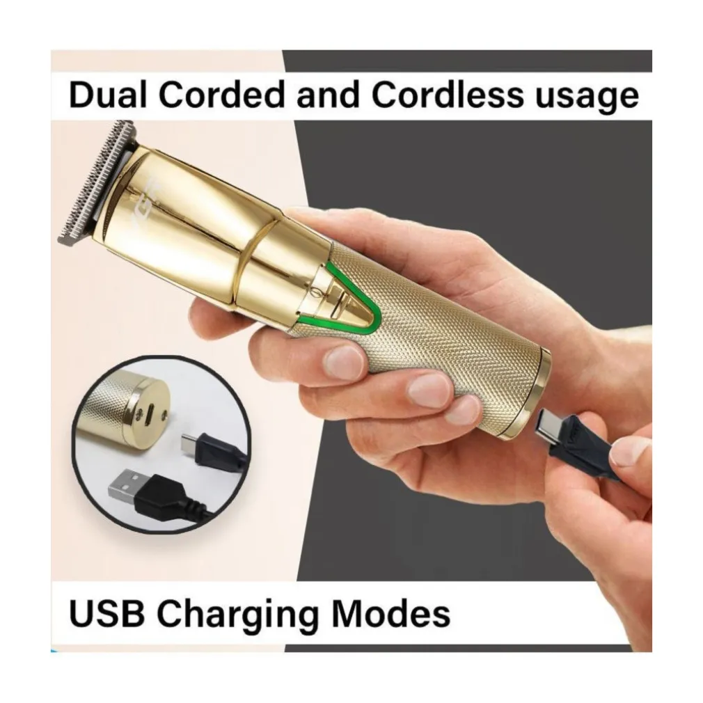 TAGLIACAPELLI PROFESSIONALE RICARICABILE ELETTRICO SENZA FILI REGOLABARBA V-903