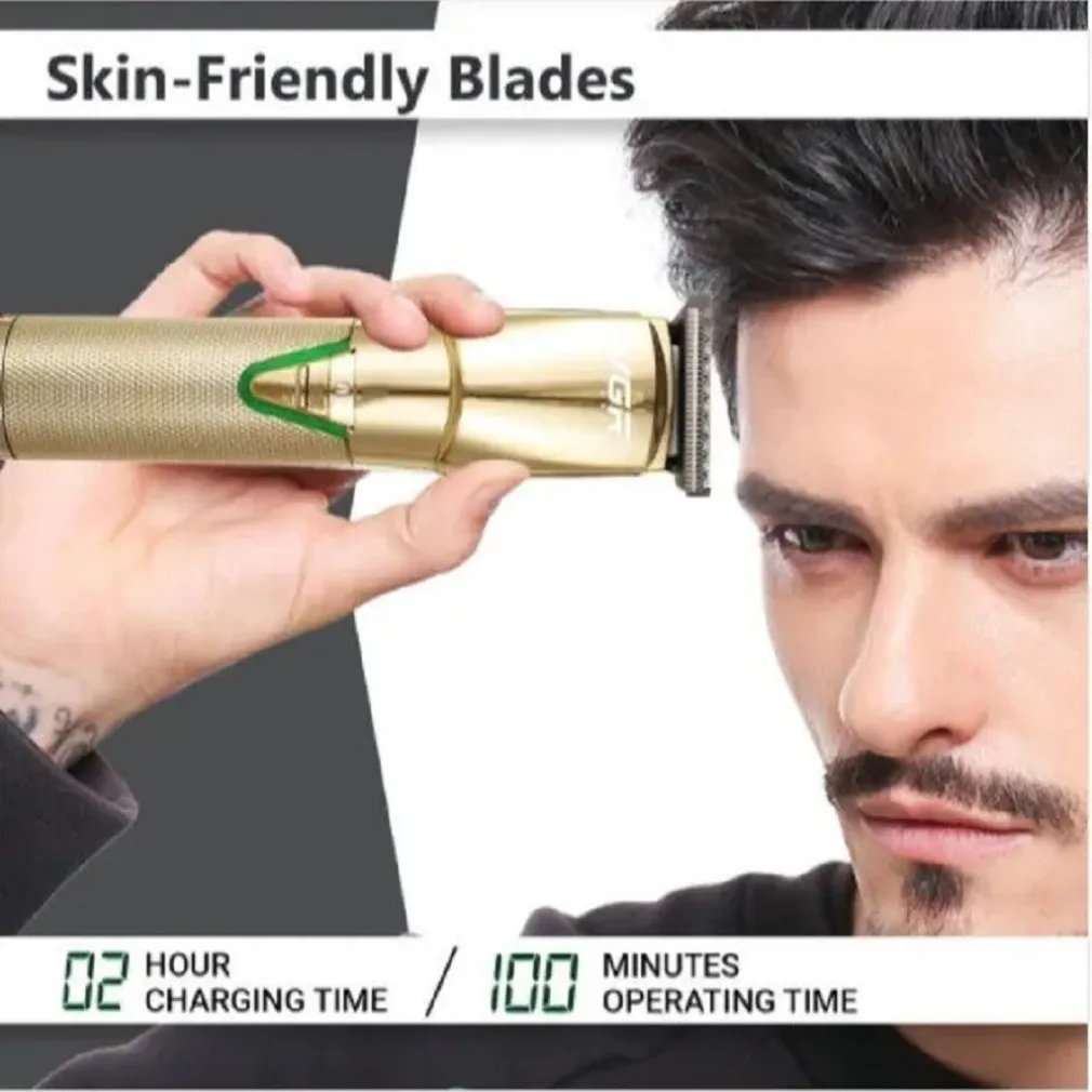 TAGLIACAPELLI PROFESSIONALE RICARICABILE ELETTRICO SENZA FILI REGOLABARBA V-903