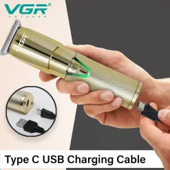 TAGLIACAPELLI PROFESSIONALE RICARICABILE ELETTRICO SENZA FILI REGOLABARBA V-903