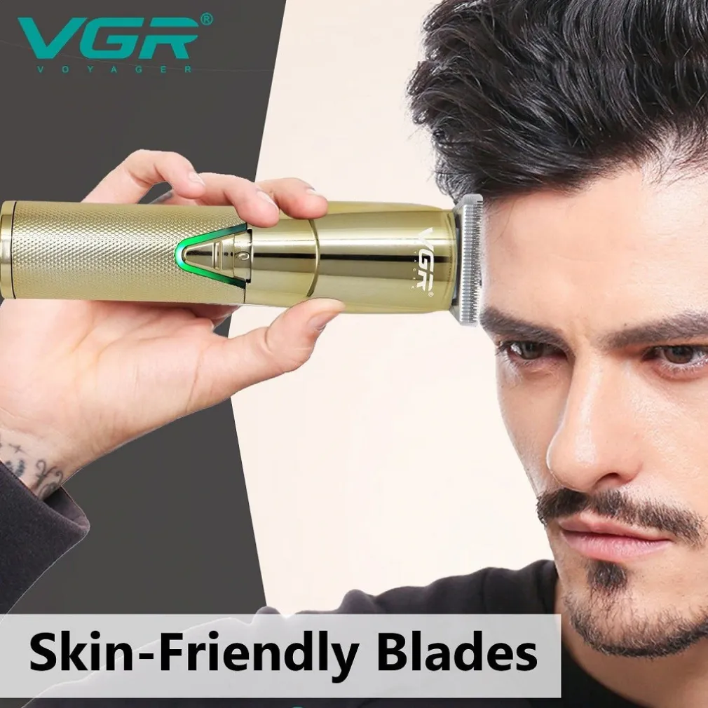 TAGLIACAPELLI PROFESSIONALE RICARICABILE ELETTRICO SENZA FILI REGOLABARBA V-903