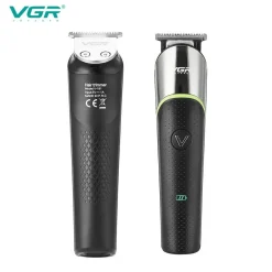 TAGLIACAPELLI REGOLABARBA PORTATILE A BATTERIA RICARICABILE USB SENZA FILI V-191