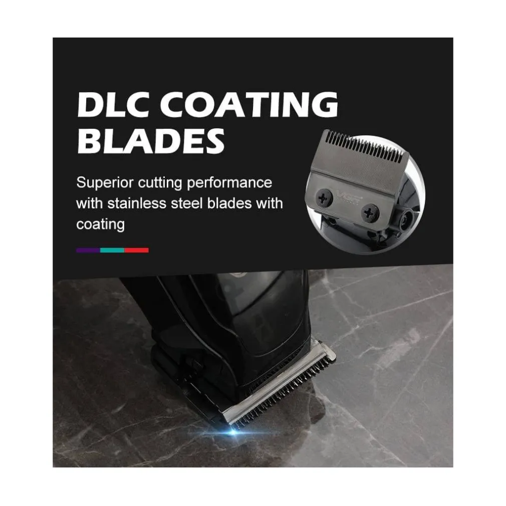 TAGLIACAPELLI UOMO PROFESSIONALE SENZA FILO RICARICABILE A BATTERIA 0 MM VGR653