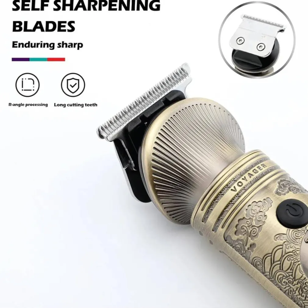 TAGLIACAPELLI UOMO PROFESSIONALE SENZA FILO RICARICABILE A BATTERIA 0 MM VGR 962