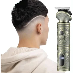 TAGLIACAPELLI UOMO PROFESSIONALE SENZA FILO RICARICABILE A BATTERIA 0 MM VGR 962