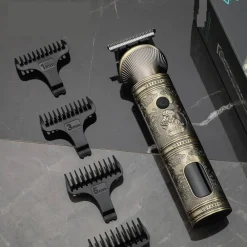 TAGLIACAPELLI UOMO PROFESSIONALE SENZA FILO RICARICABILE A BATTERIA 0 MM VGR 962