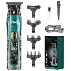 TAGLIACAPELLI UOMO PROFESSIONALE SENZA FILO RICARICABILE A BATTERIA 0 MM VGR 961