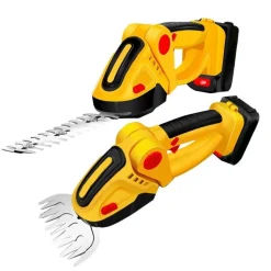 TAGLIASIEPI A DOPPIA BATTERIA 26V 3.0AH TAGLIA BORDI 2 IN 1 LAMA 20CM FD-001