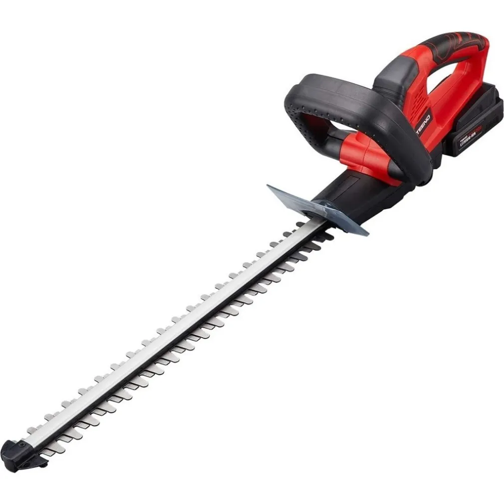 TAGLIASIEPI ELETTRICO A BATTERIA 48V LAMA 50CM MANICO ERGONOMICO DOPPIA BATTERIA