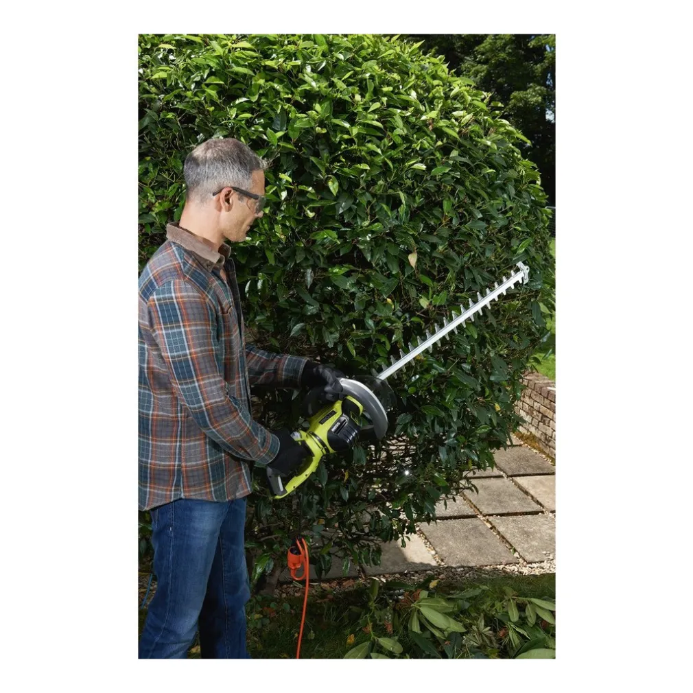 TAGLIASIEPI ELETTRICO RYOBI RHT5555RS 550W LAMA 55CM TAGLIO 26MM ROTANTE