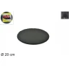 TAGLIERE VASSOIO PIATTO TONDO IN PIETRA ARDESIA GRIGIA DIMENSIONI 20 CM PORTATA