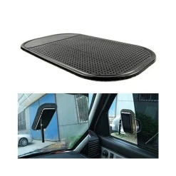 TAPPETINO ADESIVO IN SILICONE SUPPORTO ANTISCIVOLO CRUSCOTTO AUTO SMARTPHONE