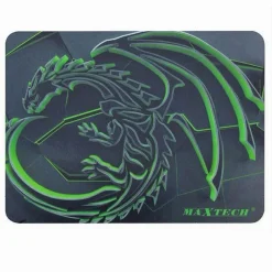 TAPPETINO GAMING MOUSE PAD PER PC POGGIAPOLSO ANTISCIVOLO DRAGO VERDE G-MPAD37