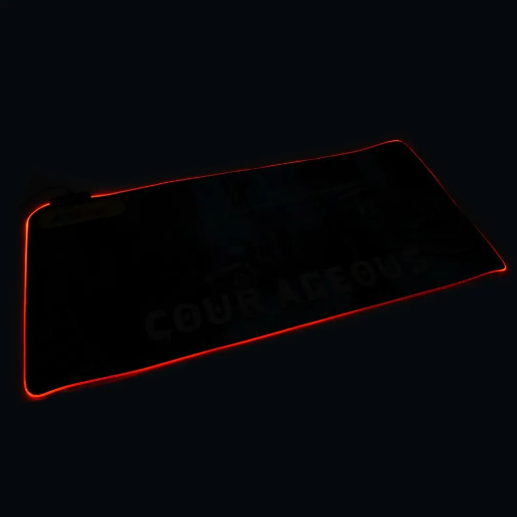 TAPPETINO GAMING MOUSE PAD I GIOCHI INIZIANO CON LED RGB OUTLINE 80 X 30CM Q-R10