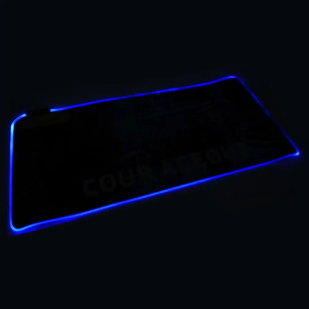 TAPPETINO GAMING MOUSE PAD I GIOCHI INIZIANO CON LED RGB OUTLINE 80 X 30CM Q-R10