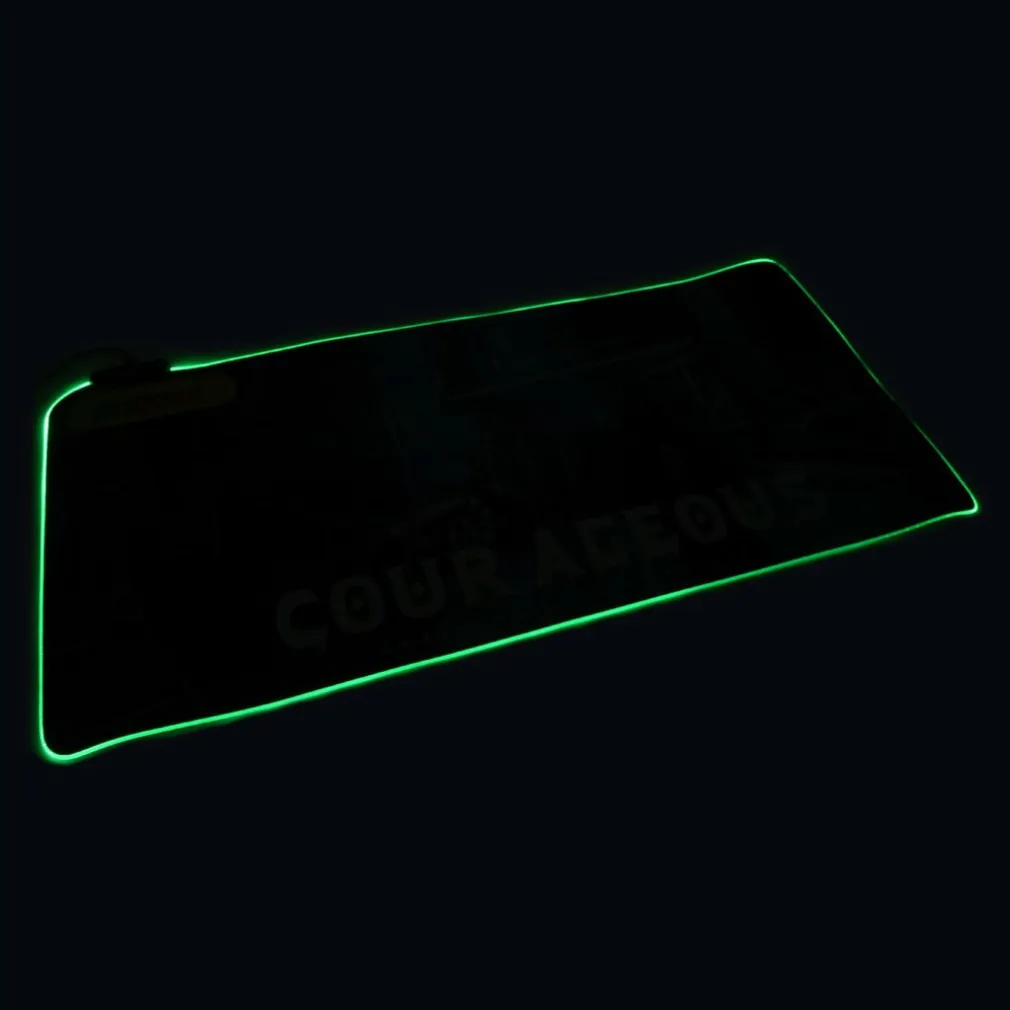 TAPPETINO GAMING MOUSE PAD I GIOCHI INIZIANO CON LED RGB OUTLINE 80 X 30CM Q-R10