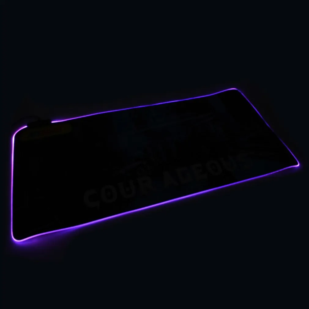 TAPPETINO GAMING MOUSE PAD I GIOCHI INIZIANO CON LED RGB OUTLINE 80 X 30CM Q-R10